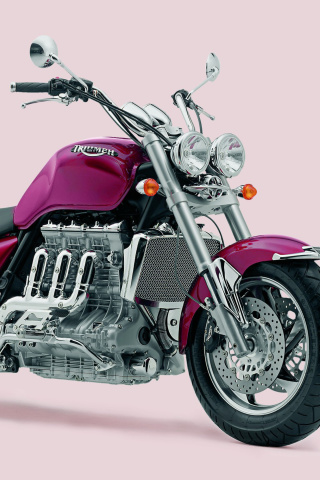 Das Triumph Rocket III Wallpaper 320x480