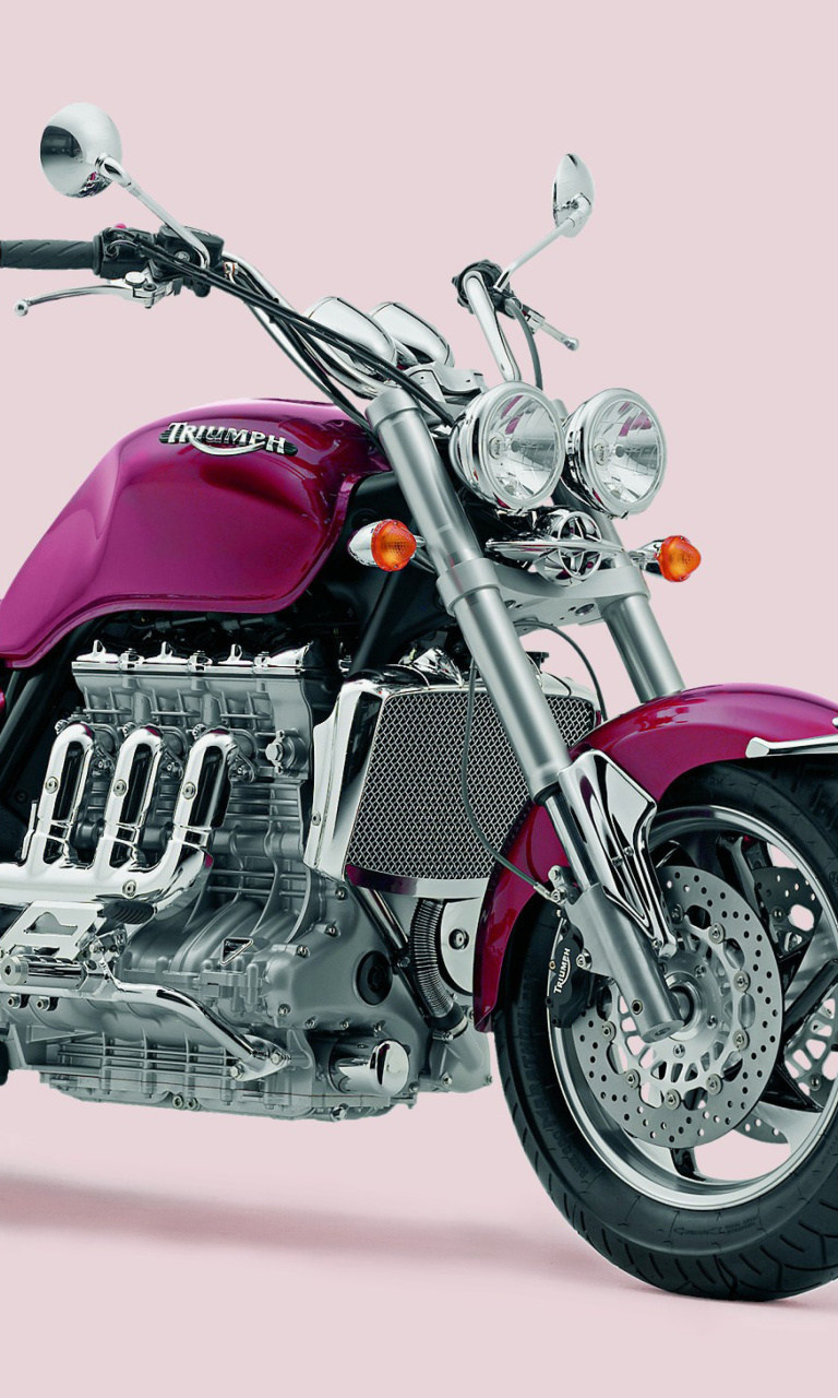 Das Triumph Rocket III Wallpaper 768x1280