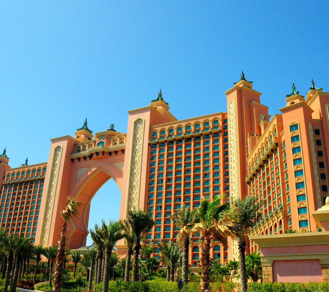 Das Atlantis The Palm Hotel & Resort, Dubai Wallpaper 1080x960