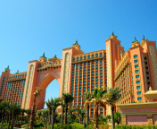Fondo de pantalla Atlantis The Palm Hotel & Resort, Dubai 176x144