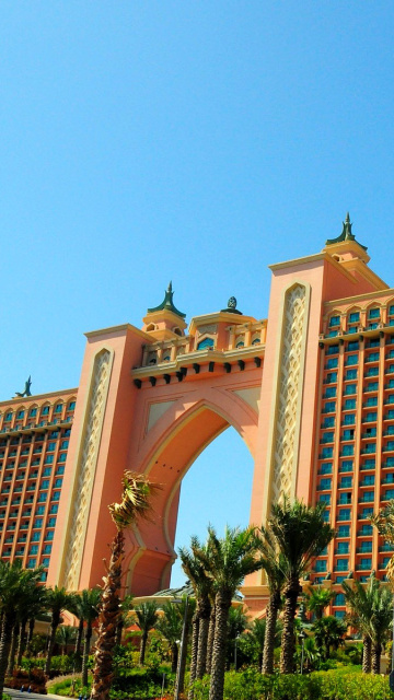 Fondo de pantalla Atlantis The Palm Hotel & Resort, Dubai 360x640