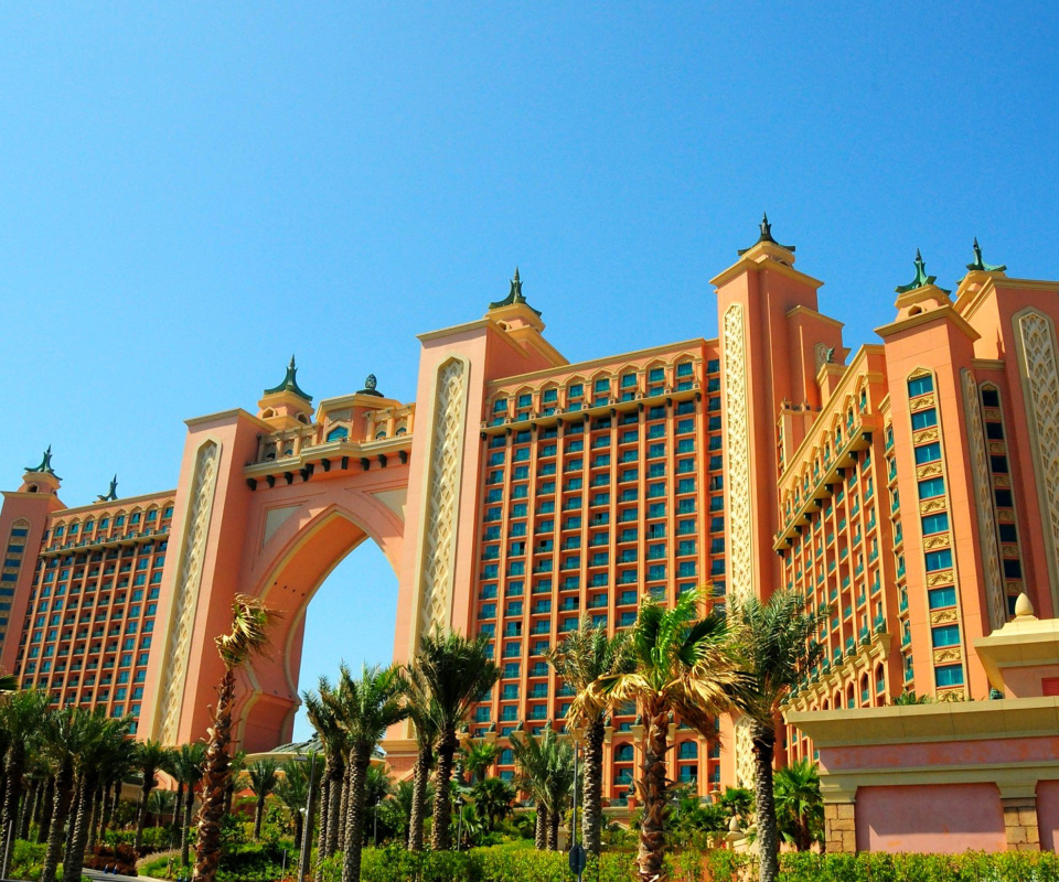 Sfondi Atlantis The Palm Hotel & Resort, Dubai 960x800