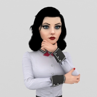 Bioshock Infinite Elisabeth - Obrázkek zdarma pro iPad