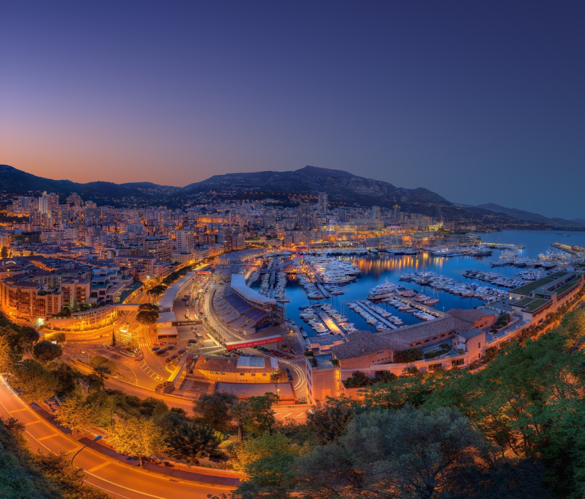 Monaco Grand Prix wallpaper 1200x1024