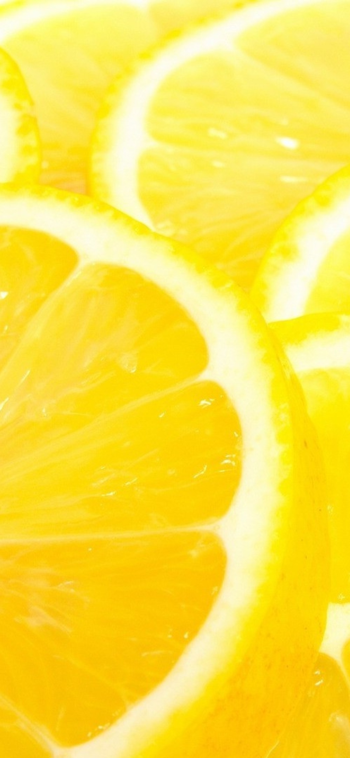 Macro Lemon wallpaper 1170x2532
