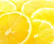 Das Macro Lemon Wallpaper 176x144