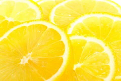 Das Macro Lemon Wallpaper 480x320