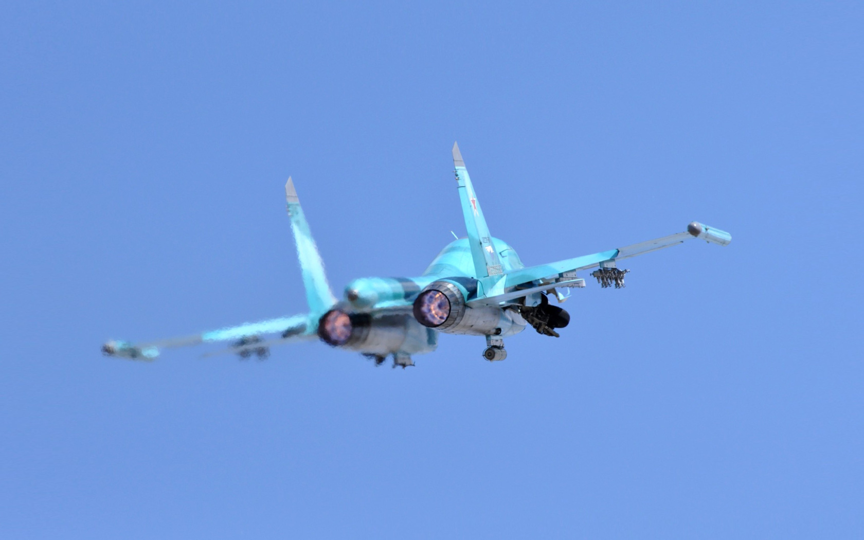 Обои Military Sukhoi Su 34 1680x1050