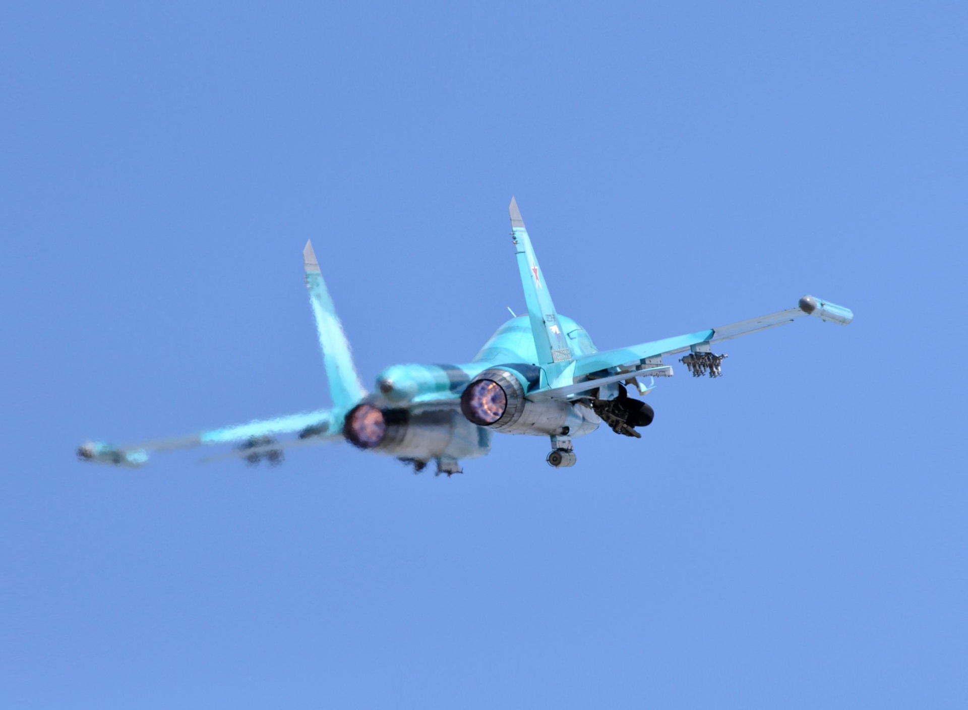 Обои Military Sukhoi Su 34 1920x1408