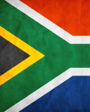 Das South Africa Flag Wallpaper 128x160