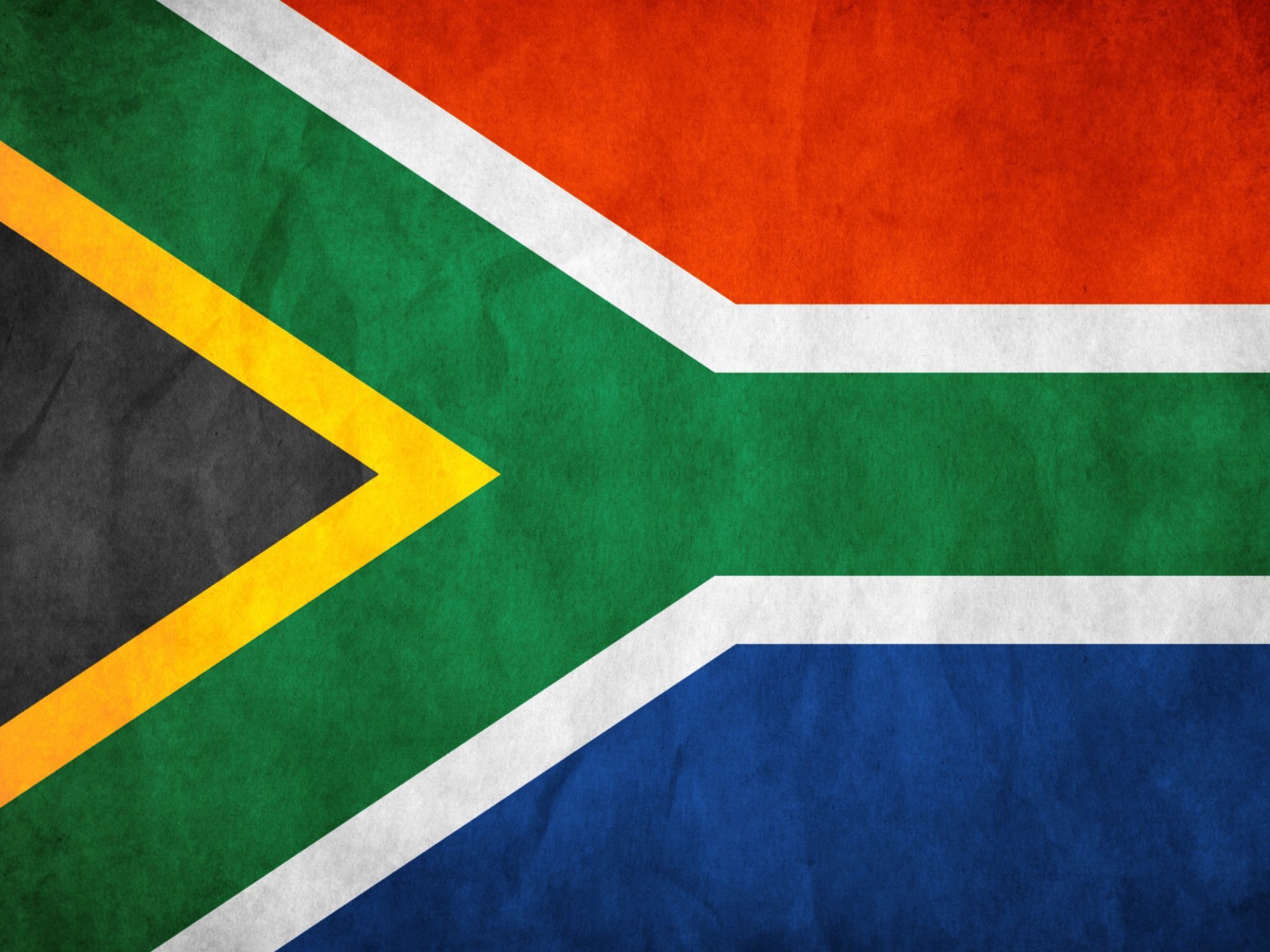 South Africa Flag wallpaper 1400x1050