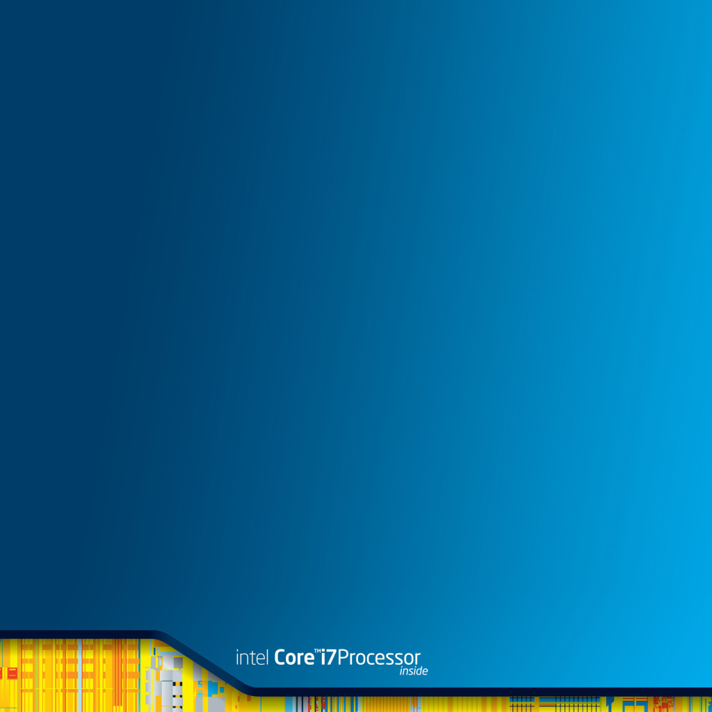 Das Intel Core i7 Processor Wallpaper 1024x1024