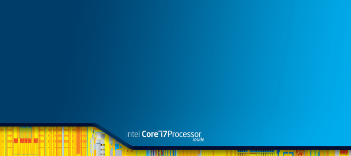 Fondo de pantalla Intel Core i7 Processor 720x320