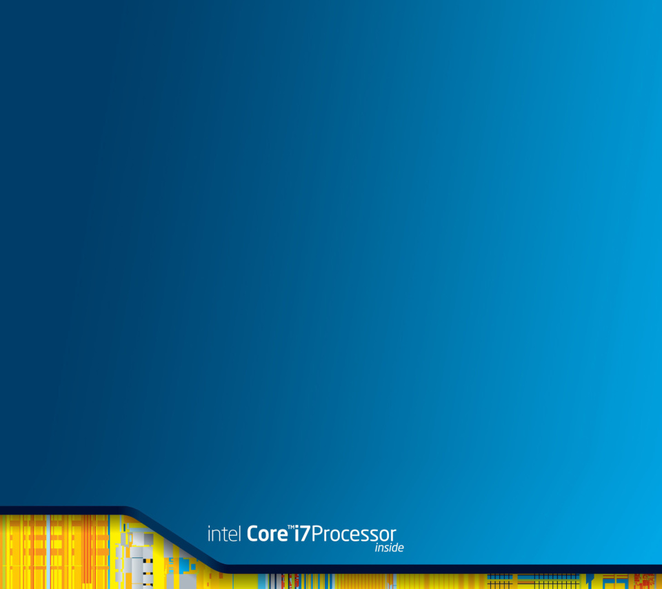 Das Intel Core i7 Processor Wallpaper 960x854