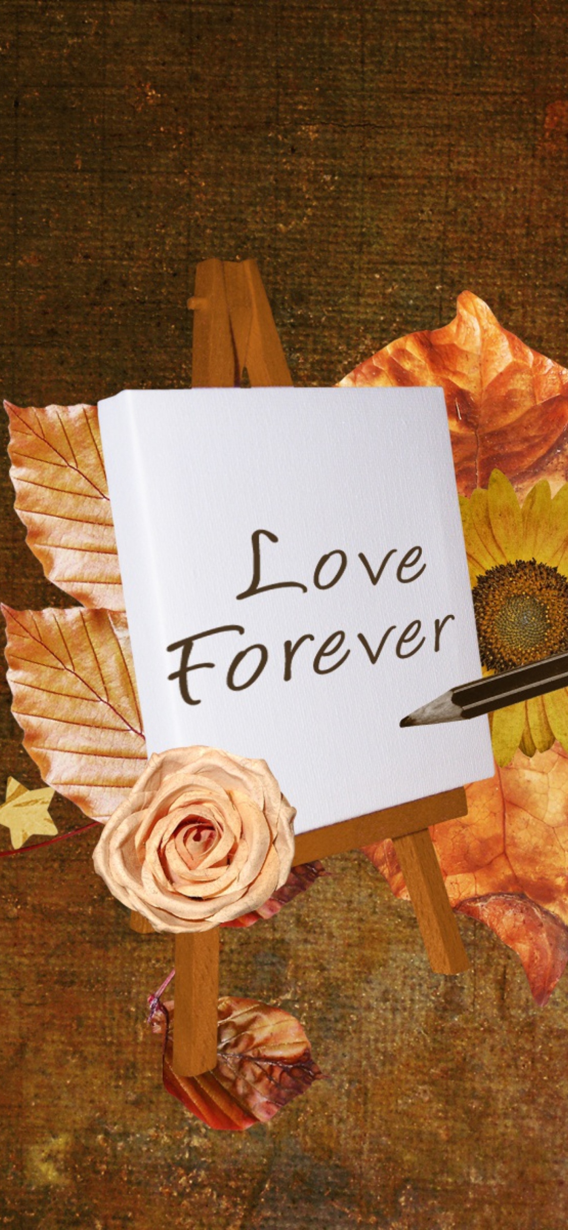 Das Love Forever Wallpaper 1170x2532
