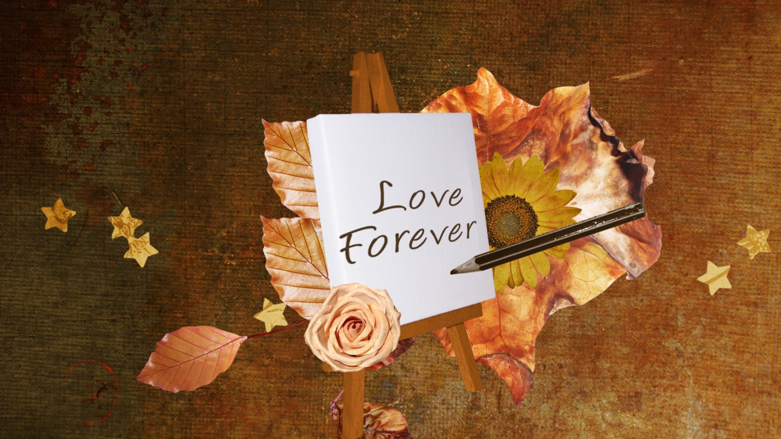 Love Forever wallpaper 1600x900