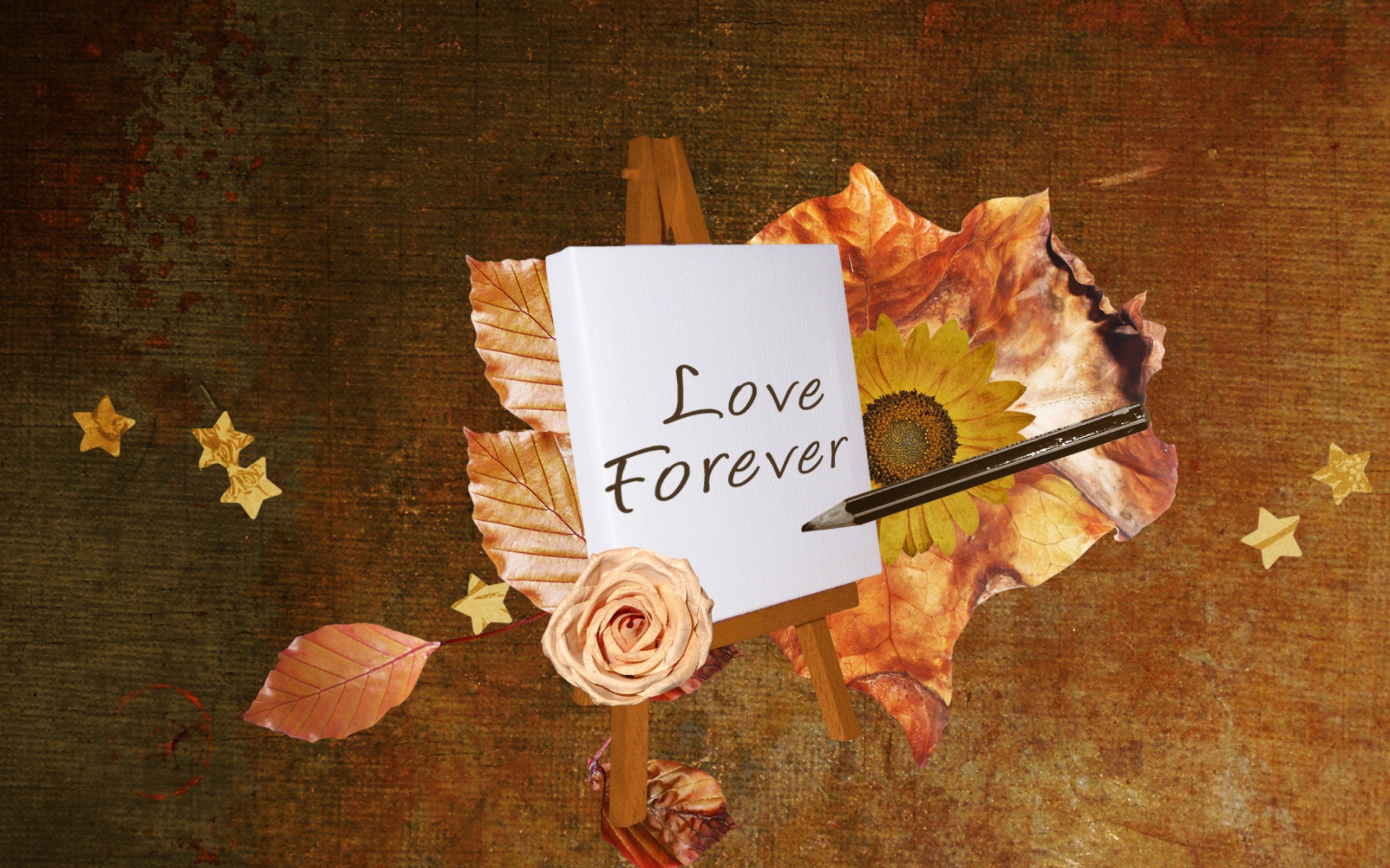 Das Love Forever Wallpaper 2560x1600