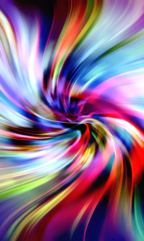 Das Colorful Abstract Wallpaper 480x800
