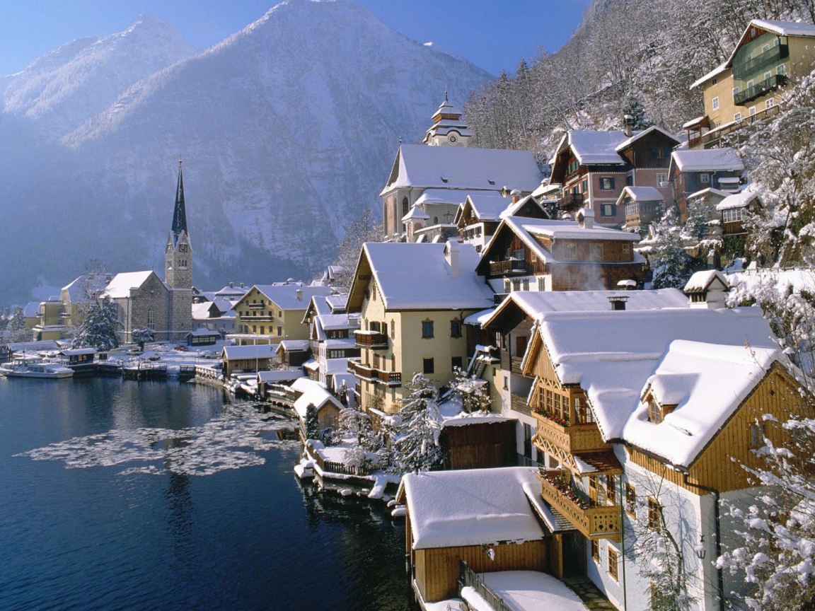 Screenshot №1 pro téma Hallstatt In Austria 1152x864