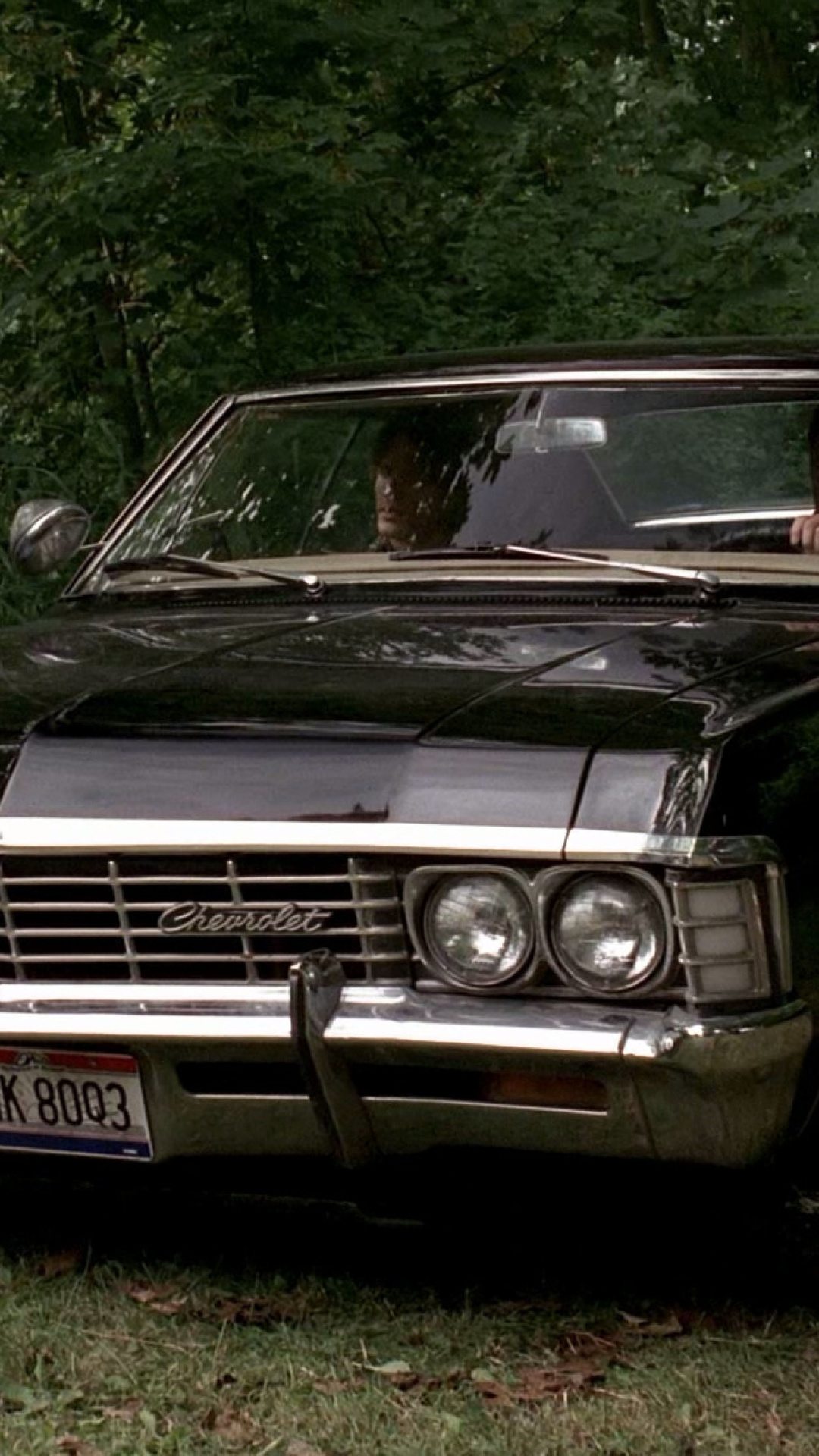 Fondo de pantalla 1967 Chevrolet Impala 1080x1920