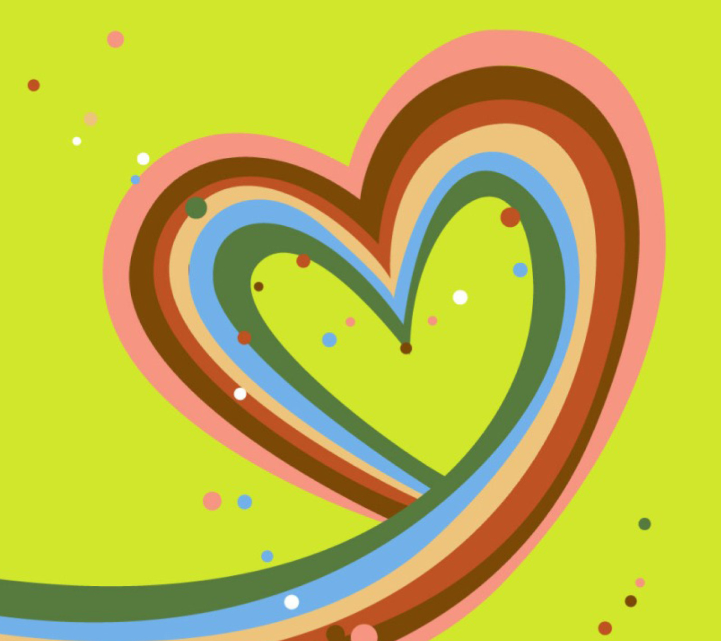 Das Valentine Heart Wallpaper 1440x1280