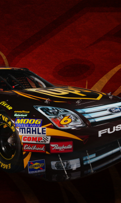 Ford Fusion NASCAR wallpaper 240x400