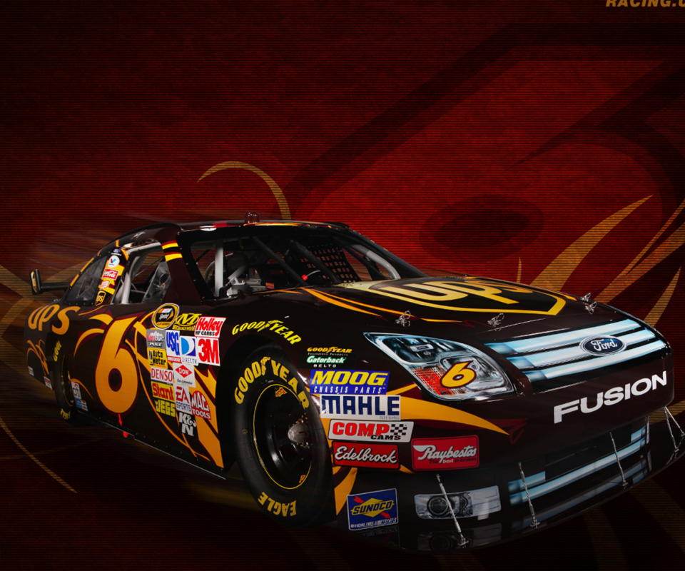 Fondo de pantalla Ford Fusion NASCAR 960x800