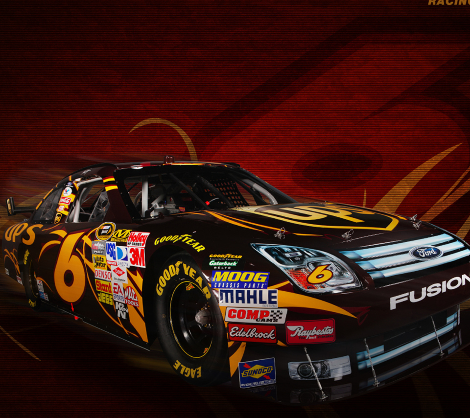 Fondo de pantalla Ford Fusion NASCAR 960x854