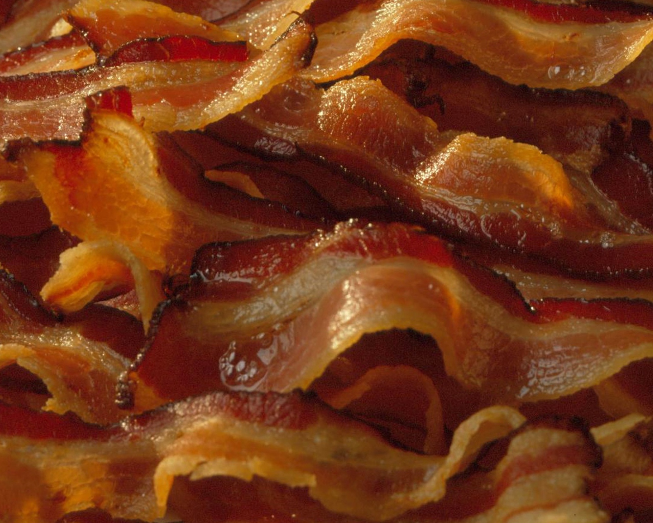 Das Crispy Bacon Wallpaper 1280x1024