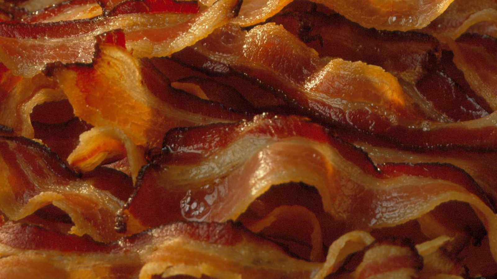 Fondo de pantalla Crispy Bacon 1600x900