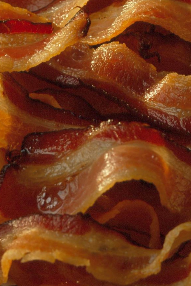 Das Crispy Bacon Wallpaper 640x960