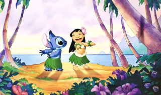 Walt Disney Lilo Stitch Wallpaper for Android, iPhone and iPad