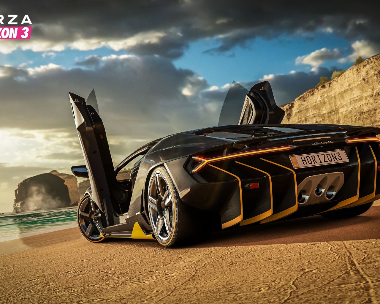 Das Forza Horizon 3 Racing Game Wallpaper 1280x1024