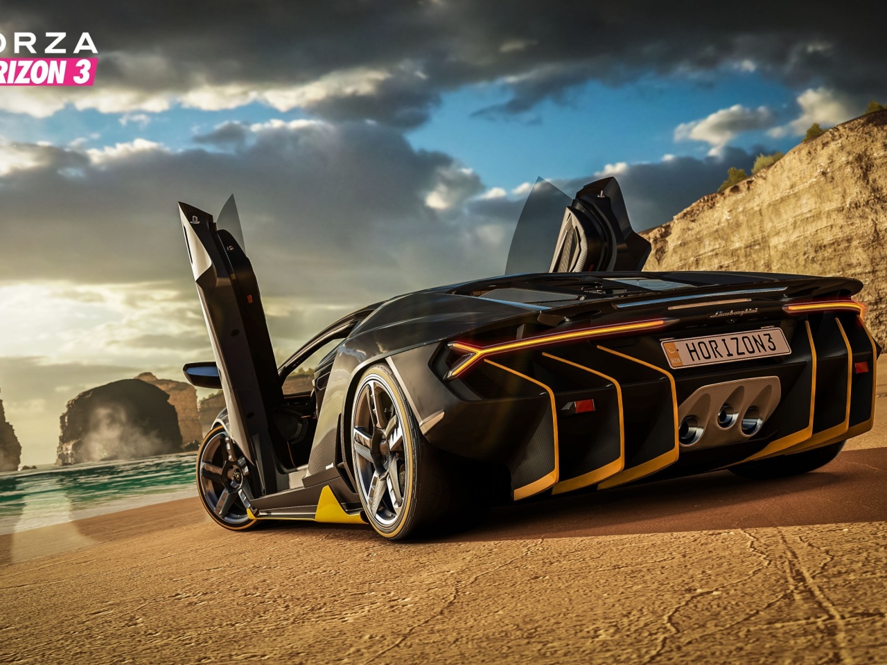 Das Forza Horizon 3 Racing Game Wallpaper 1280x960