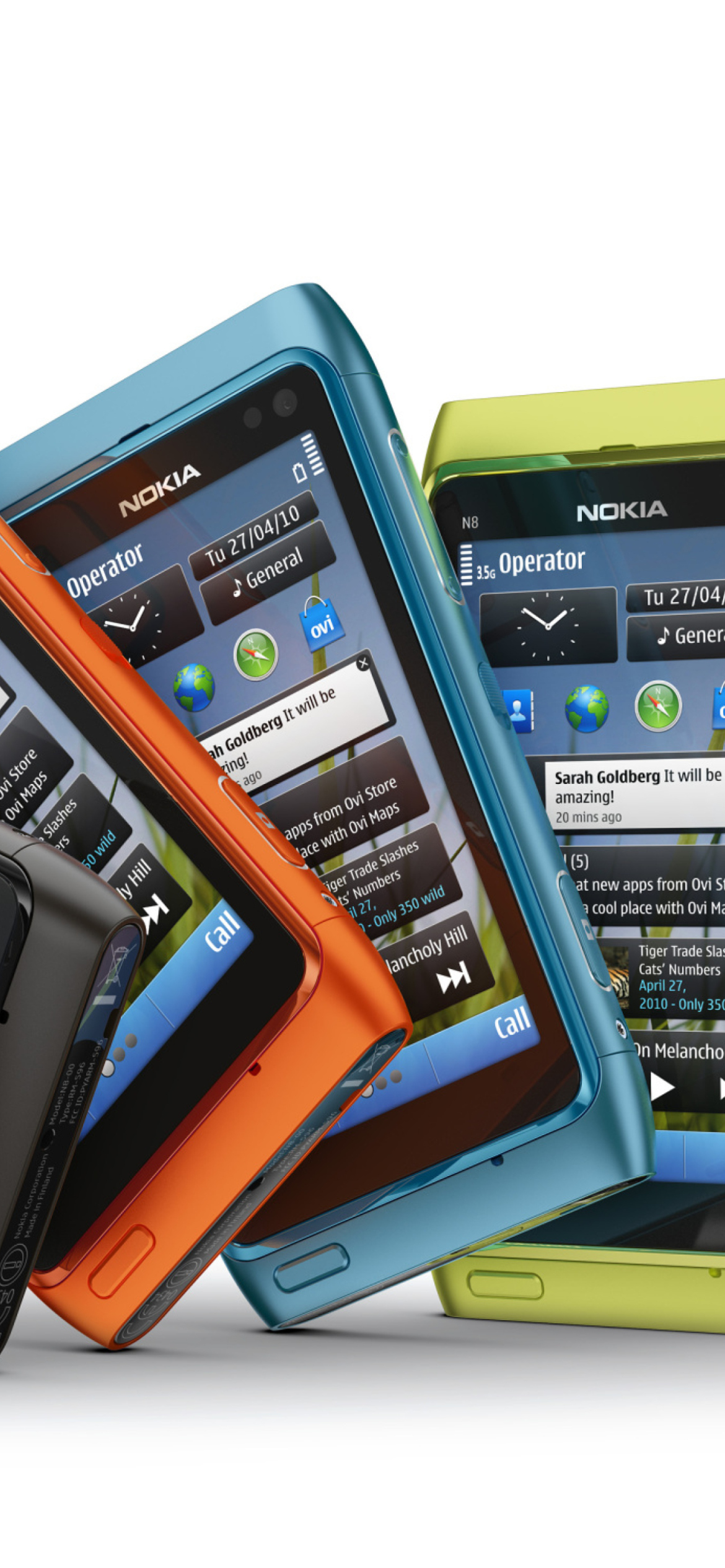 Wallpaper Light Nokia 5800 Xpressmusic Smartphone Azure Blue  Background  Download Free Image