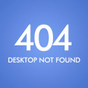 Screenshot №1 pro téma 404 Desktop Not Found 128x128