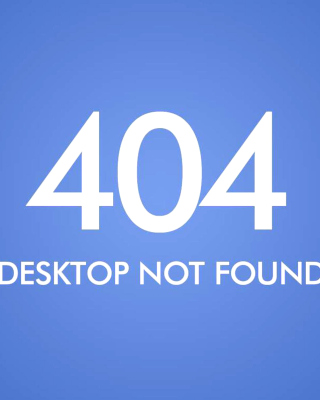 404 Desktop Not Found - Obrázkek zdarma pro Nokia Lumia 800