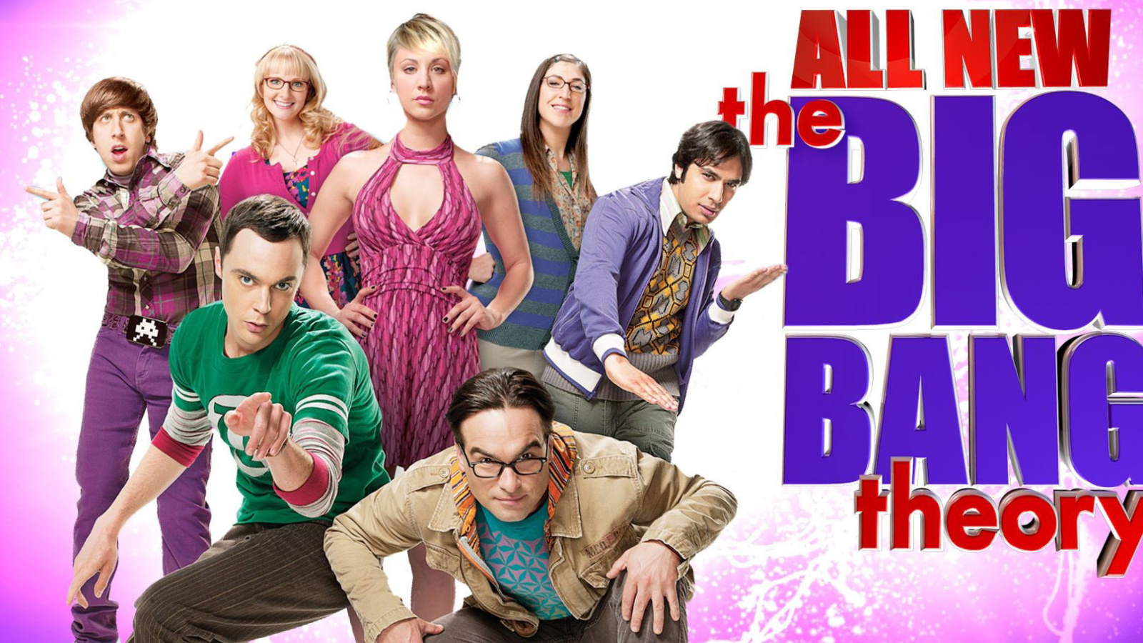 Das The Big Bang Theory Wallpaper 1600x900