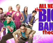 Das The Big Bang Theory Wallpaper 176x144