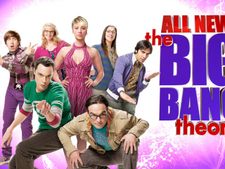 Das The Big Bang Theory Wallpaper 320x240