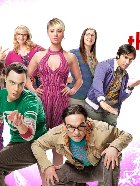 Das The Big Bang Theory Wallpaper 480x640