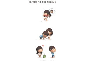 Love Is Rescue Wallpaper for Android, iPhone and iPad