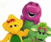 Barney And Friends wallpaper 176x144
