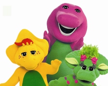 Обои Barney And Friends 220x176