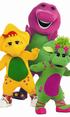 Обои Barney And Friends 240x400