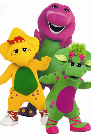 Barney And Friends wallpaper 320x480