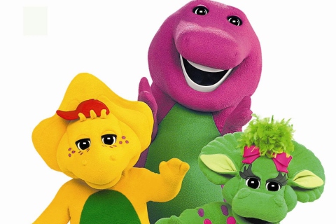 Обои Barney And Friends 480x320