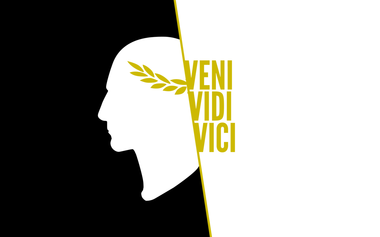 Das Veni Vidi Vici Wallpaper 1280x800