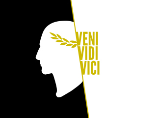 Veni Vidi Vici wallpaper 320x240