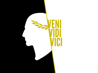 Fondo de pantalla Veni Vidi Vici 320x240